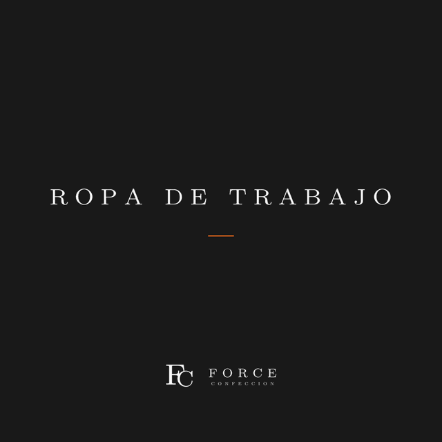 Ropa de trabajo