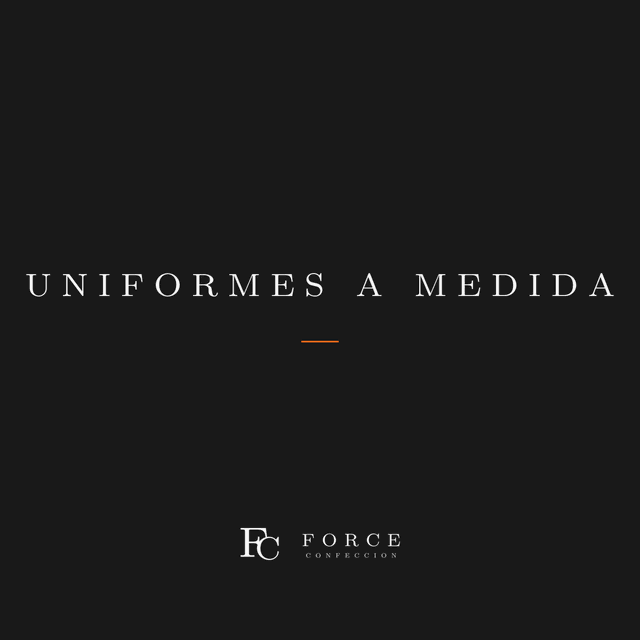 Uniformes a medida (presupuesto)